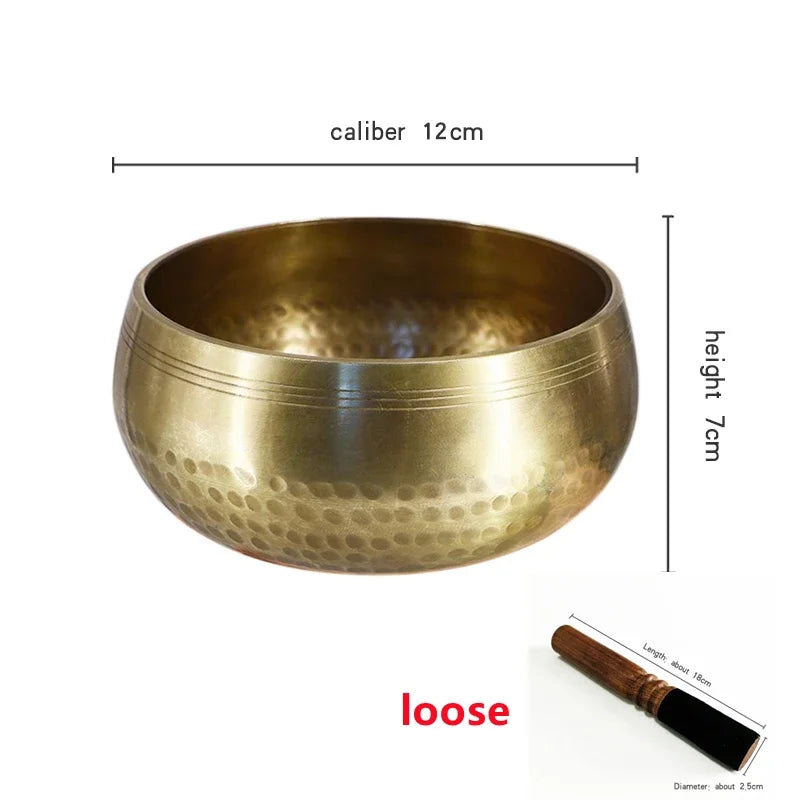 Brass Meditation Singing Bowl