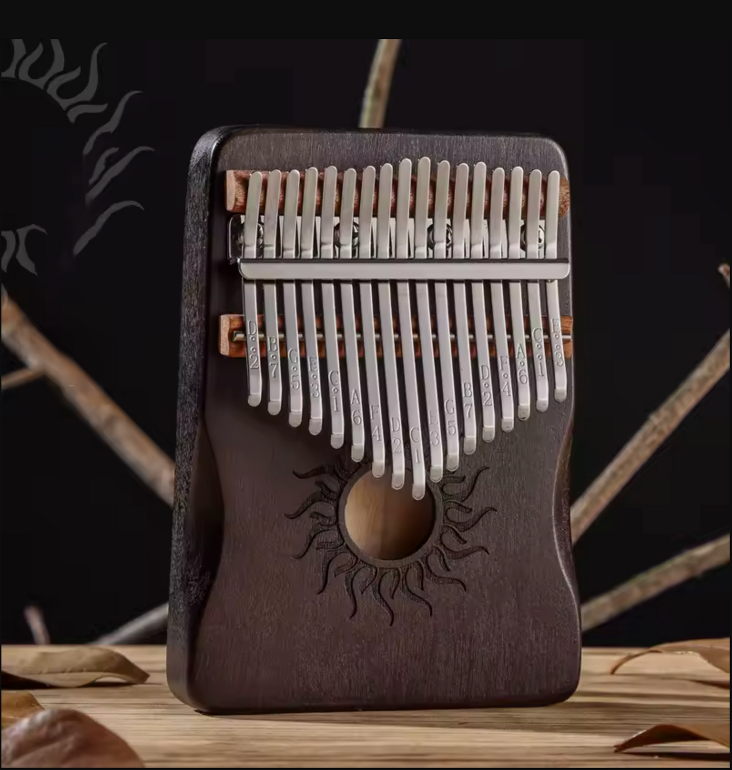 Kalimba  – Solid Maple, 17 & 21 Keys, Beginner-Friendly