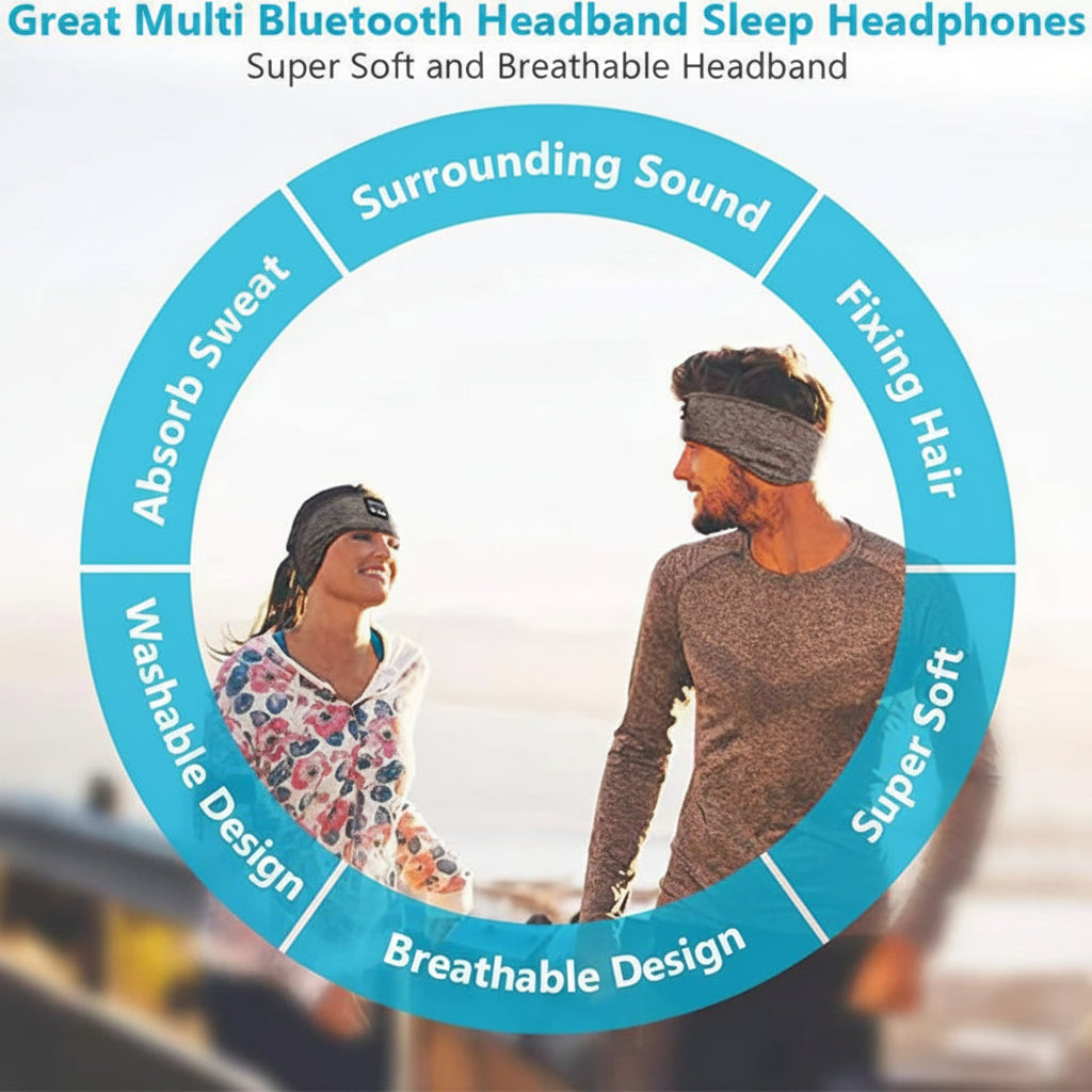 DreamBand™ Bluetooth Comfort Headband